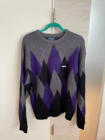 coen Penneys 아가일 무늬 크루넥 니트