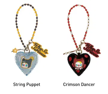 POPMART WHY SO SERIOUS 시리즈 펜던트 체인