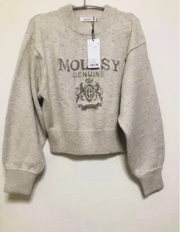 [ 택 포함 ] MOUSSY GLITTER MOUSSY 니트탑