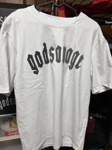 godsonuge 화이트 T셔츠