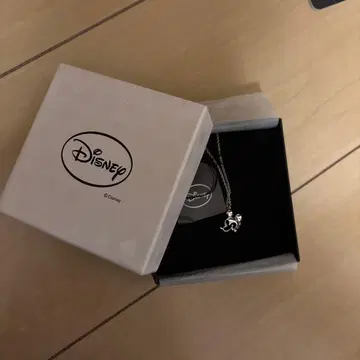 Disney 미키 목걸이 실버 925 NAGAHORI