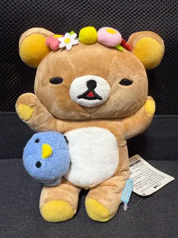 모아모아 봉제 인형 (리락쿠마 낮잠 파랑 새)