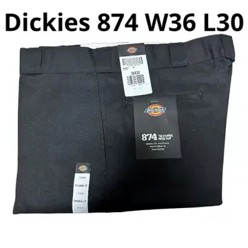 새상품 디키즈 874 W36 L30 Dickies 블랙 미사용