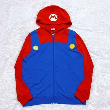 새상품급 유니버셜 스튜디오 마리오 후드티 L 사이즈