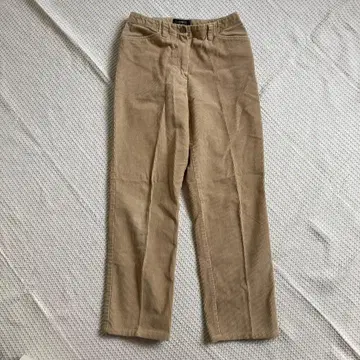 로렌 랄프 로렌 코듀로이 팬츠 센터 프레스 면 100% 베이지