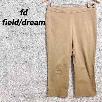 3261 fd 에프데 필드 드림 치노 팬츠 크롭 기장 팬츠 브라운