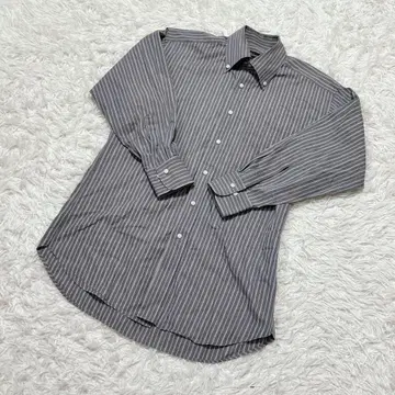 [ c6486 ] Gainer 커터 셔츠 긴팔 그레이 비즈니스