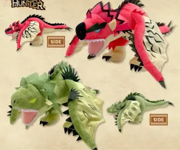 몬스터 헌터 SD BIG 봉제 인형 리오레이아 리오레우스