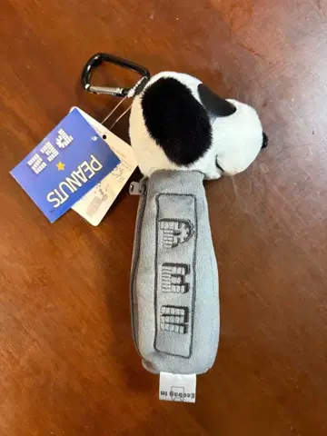 스누피 봉제 인형 스트랩 카라비너 포함