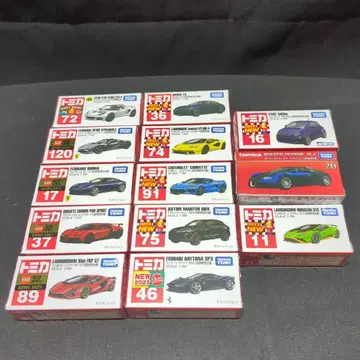 토미카 외국 자동차 묶음 판매 13점 세트