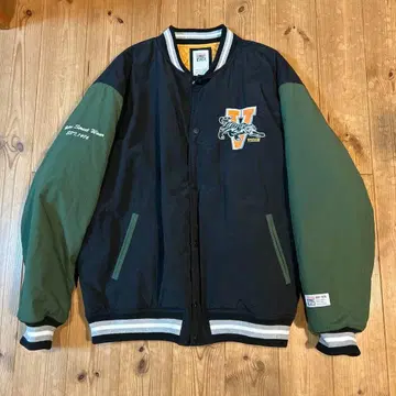 VISION STREET WEAR 바시티 자켓 M 블랙 남성용 used