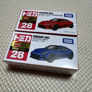 [ 미개봉 새상품 ] 타카라토미 SUBARU BRZ 미니카 2종 세트
