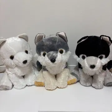 보들보들 늑대 미스터리 울트라 BIG 봉제 인형 전 3종