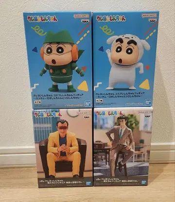 짱구는 못말려 피규어 4개 세트