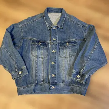 coca 데님 자켓 데님 자켓 오버 사이즈 코카