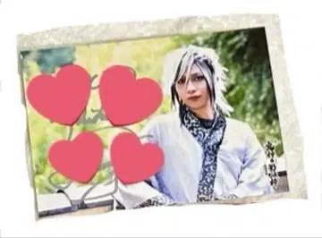 귀신 그림자 법사 츠모리 레이시 (타니미즈 츠토무) 사인 포함 브로마이드