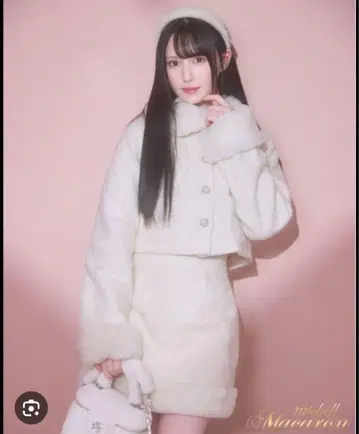 퍼 퀼팅 셋업 미셸 마카롱