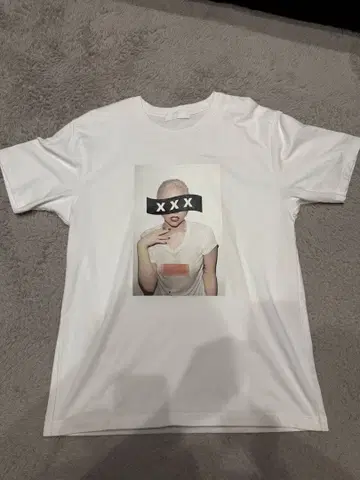 GOD SELECTION XXX 화이트 티셔츠