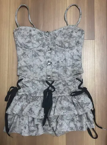 갸루 스타일 드레스 셋업 할로윈 코스프레