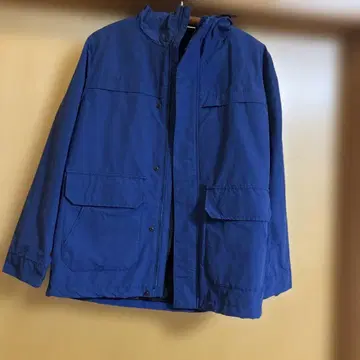 파란색 S 사이즈 마운틴 후드티 무인양품