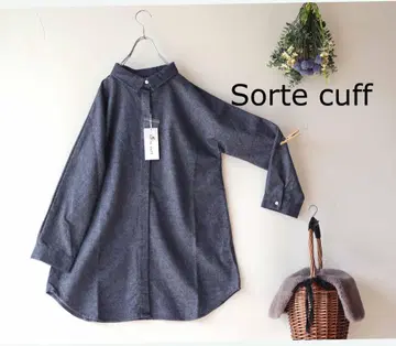 새상품 할인 솔테카프*미기모 네이비 계열 심플 셔츠 튜닉 면 린넨 27