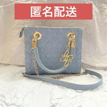 RANDA 2WAY 퀼팅 백 블루