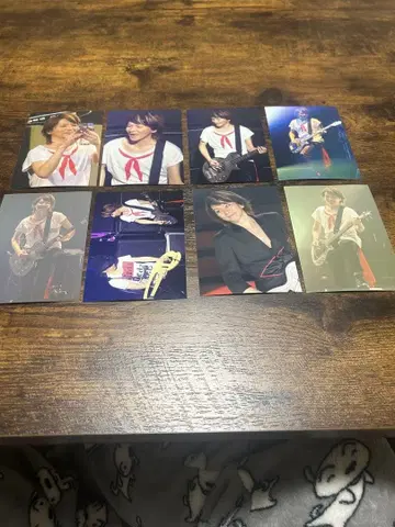 BUCK-TICK/히구치 유타카 라이브 사진 8장 세트