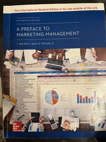A Preface to Marketing Management