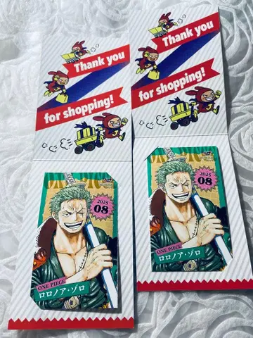 원피스 ONEPIECE 조로 JUMP SHOP 한정판 카드 ZORO