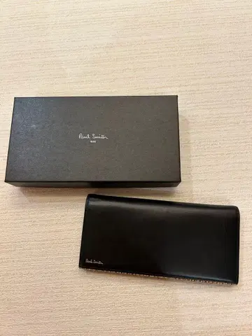 Paul Smith 블랙 가죽 장지갑