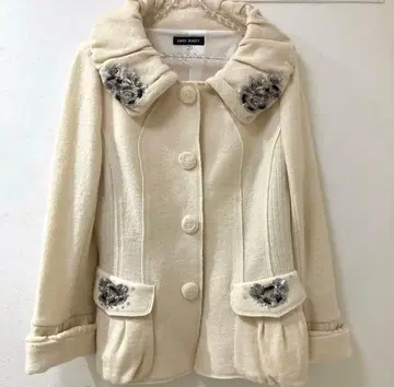 슈퍼 뷰티 디자인 울 자켓 42 베이지