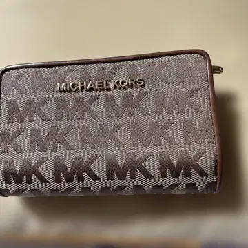 MICHAEL KORS 접이식 지갑 MK 로고