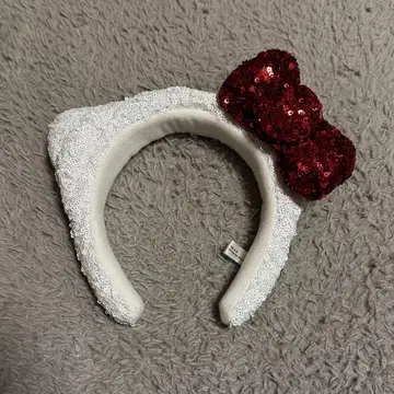 USJ 헬로키티 스팽글 머리띠