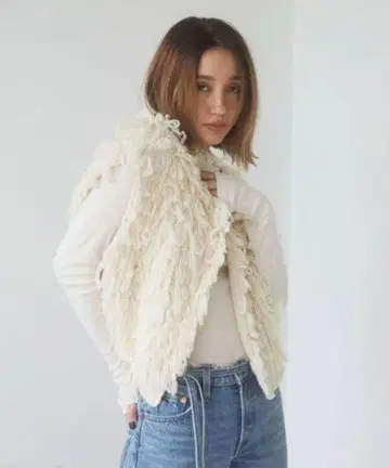 Ungrid 루프얀 니트 베스트