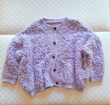 와이드 실루엣 니트 가디건