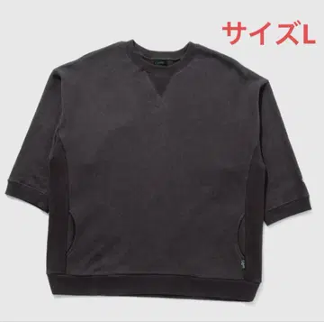 GO HEMP/THREE QUARTER SL CREW 사이즈 L