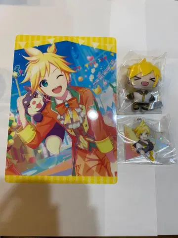 카가미네 렌 프로세카 책받침 푸치누이 마스코트 아크릴 키링