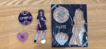 =LOVE 오바 하나 이코노이조이 2024 블랙 세일러 아크릴 스탠드