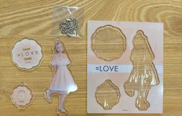 =LOVE 오바 하나나 투어 의상 아크릴 스탠드