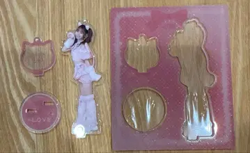 =LOVE 오바 하나나 7주년 고양이 의상 아크릴 스탠드