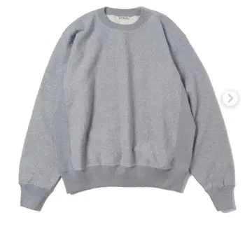 AURALEE 오라리 SMOOTH SOFT BD SWEAT