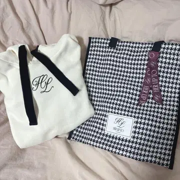 HER LIP TO 후드티 토트