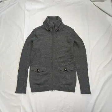 [ KATHERINE HAMNETT ] 00s 더블 지퍼 드라이버 니트