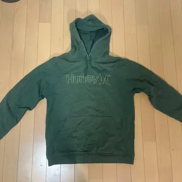 Hurley 후드 부착 후드티 Medium 올리브 그린