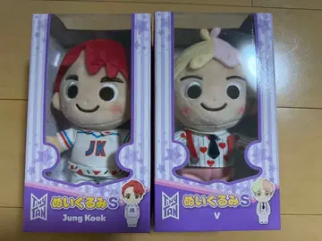 봉제 인형 S 정국 & V 세트
