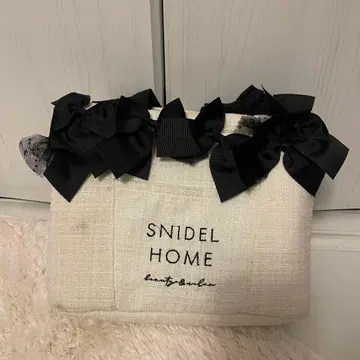 SNIDEL HOME 리본 포함 핸드백
