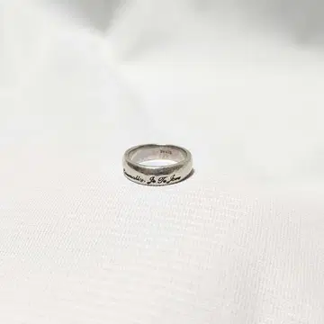 [ vintage/SILVER 925 ] 90s~ 메시지계 실버 반지