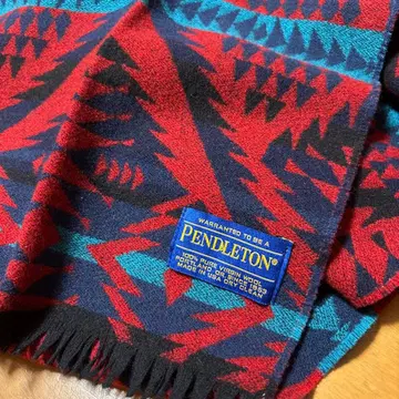 PENDLETON 펜들턴 울 네이티브 머플러 USA제
