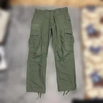 카고 팬츠 올리브 그린