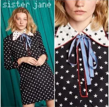 sister jane 별 패턴 원피스